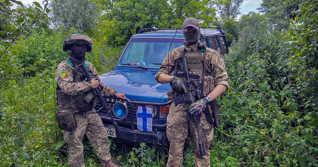 An off-road vehicle for the Finns in Ukraine