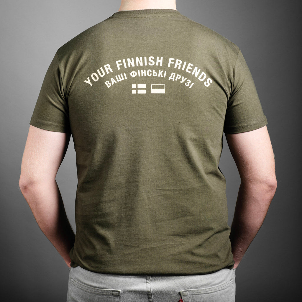 Футболка підтримки YFF, зелена