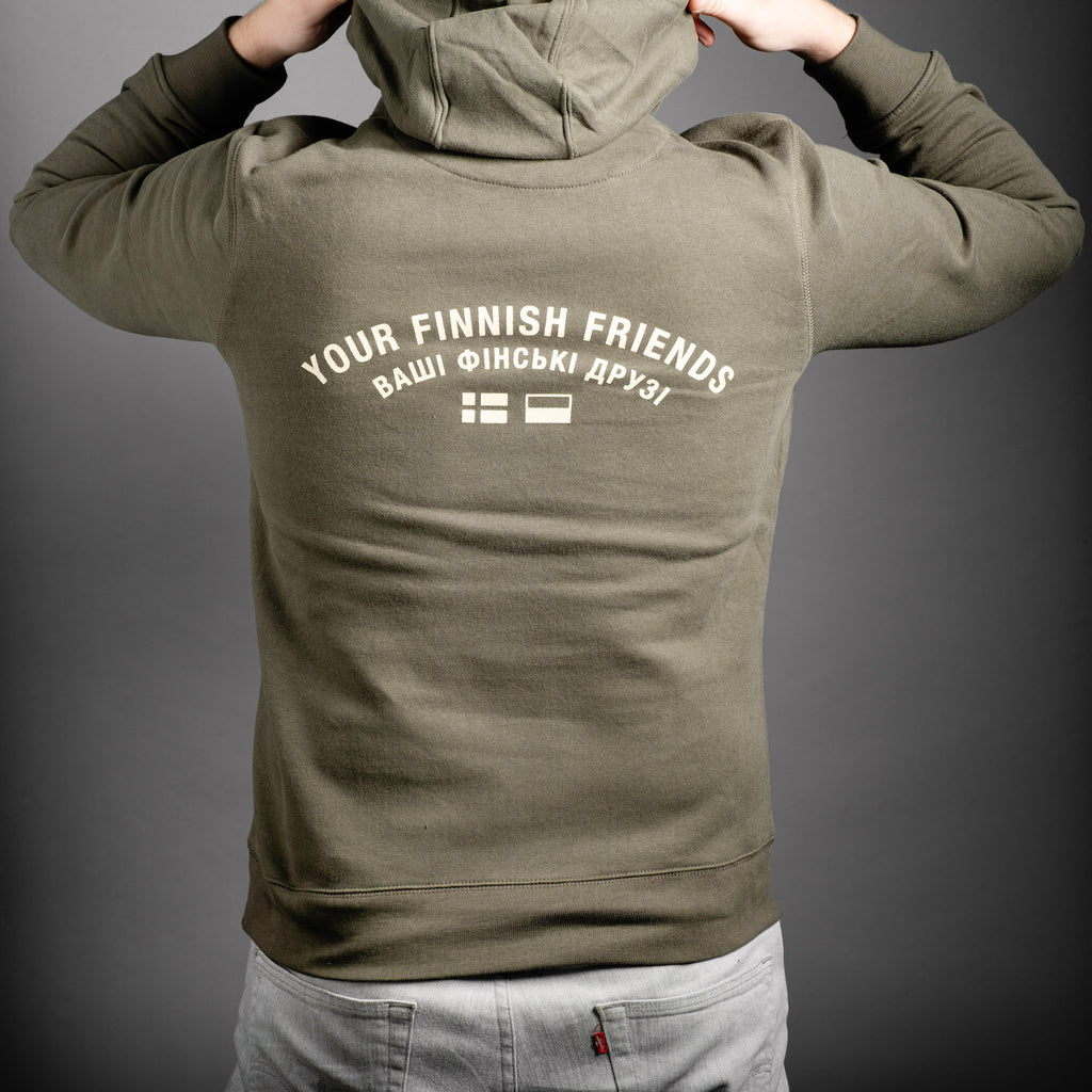 YFF Support Hoodie, green (discontinued)