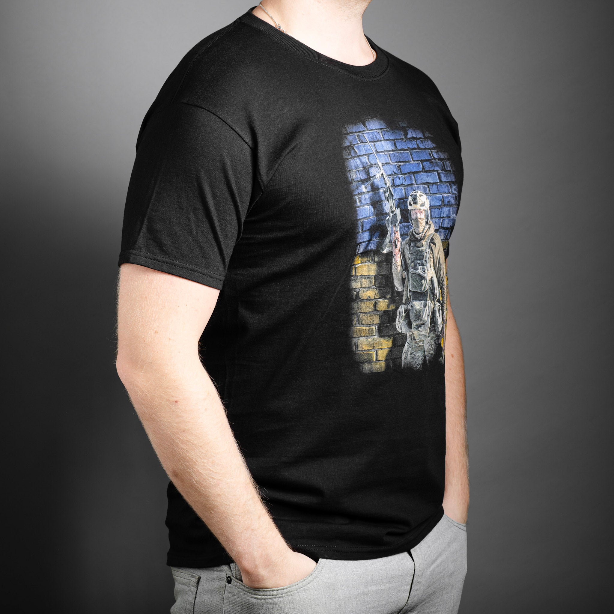YFF Support T-shirt, black (discontinued)
