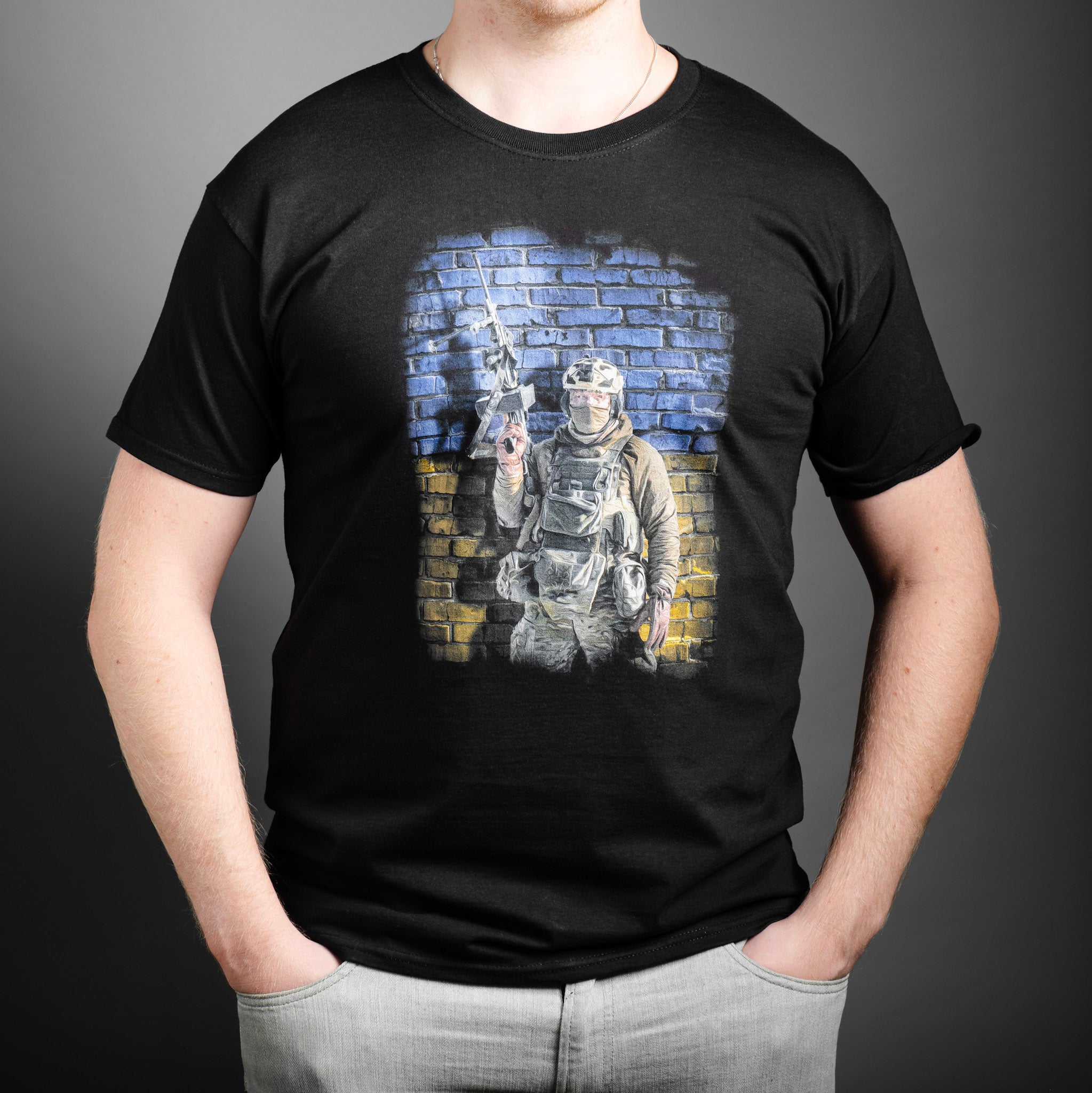 YFF Support T-shirt, black (discontinued)