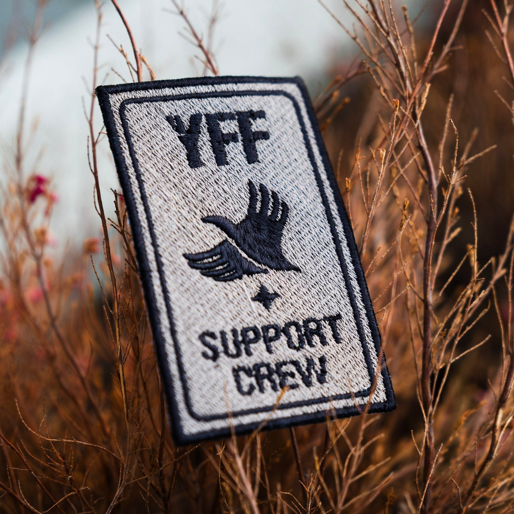 Нашивка YFF "Support Crew", без липучки